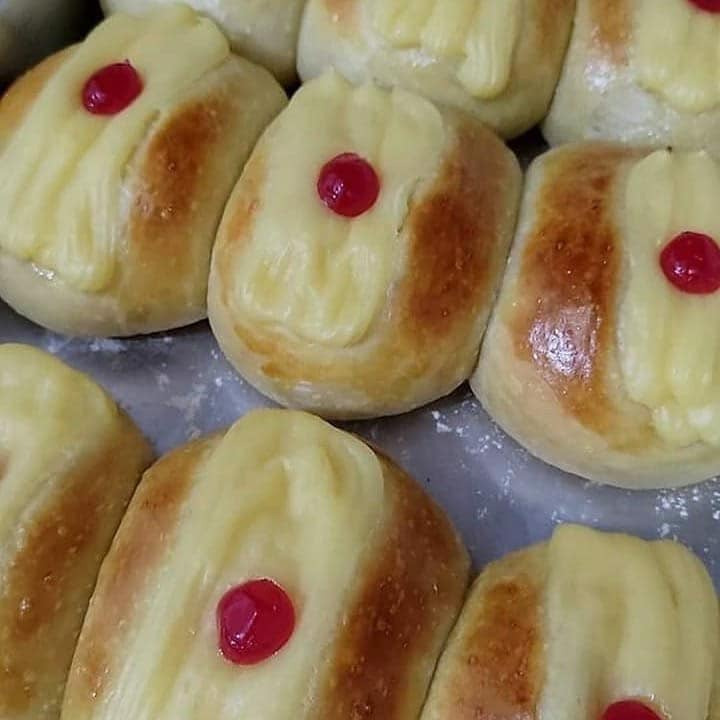 Pãozinho Doce com Creme