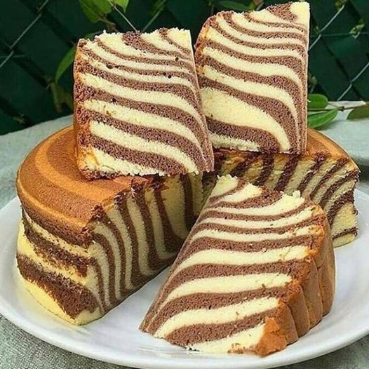 Bolo de Zebra Prático