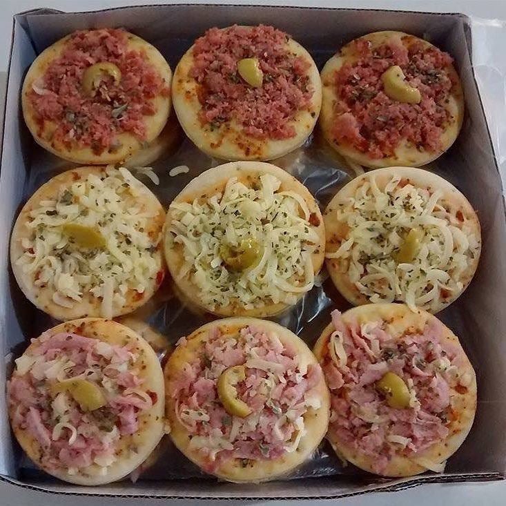 Mini Pizzas fáceis