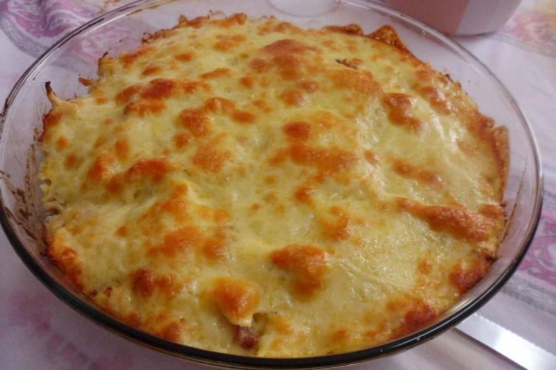 Frango com Creme de Milho Gratinado