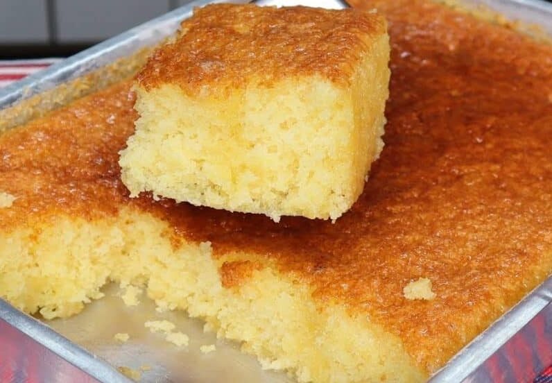 Bolo de Laranja Fofinho da Fazenda