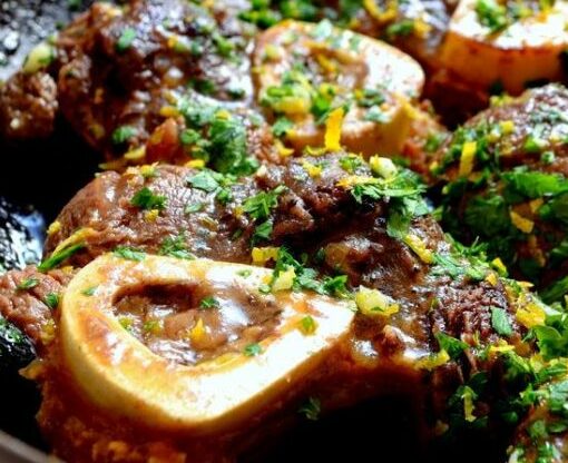 Ossobuco Cozido na Cerveja Preta