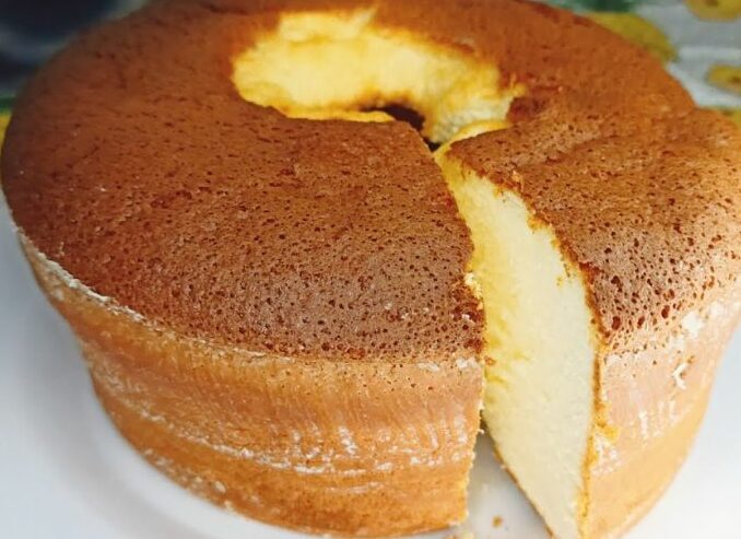 Bolo de Maisena Sem Farinha de Trigo