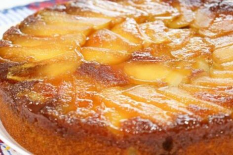Torta de Maçã Caramelizada