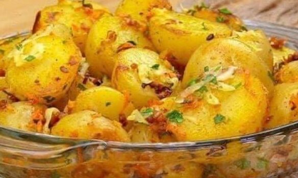 Batatas com Cebola