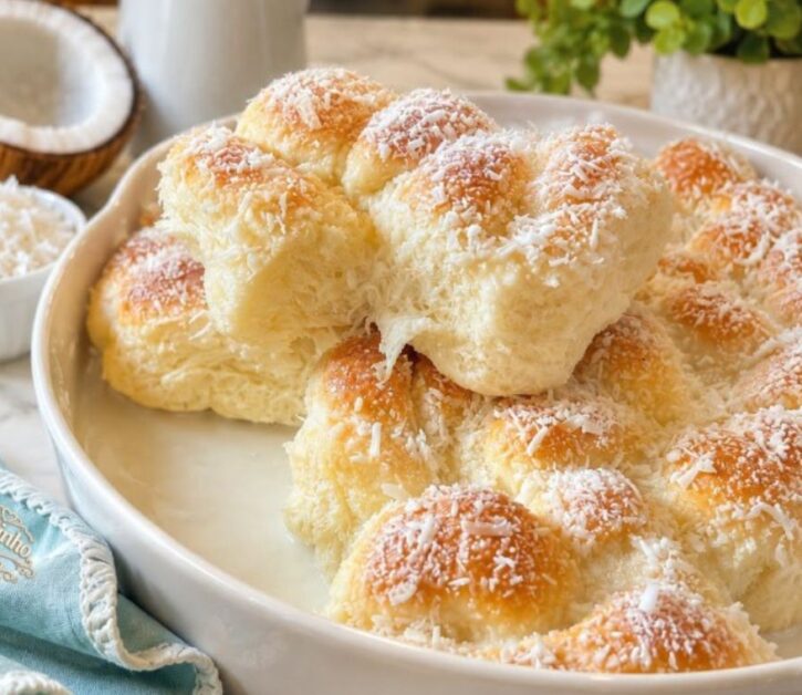 Rosquinhas Trançadas Molhadinhas de Coco